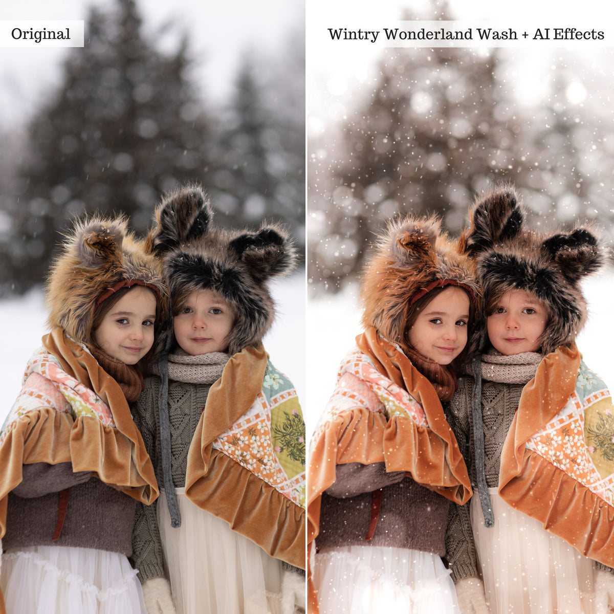 Snow Days Winter Lightroom Presets &amp; AI Tools – Desktop &amp; Mobile