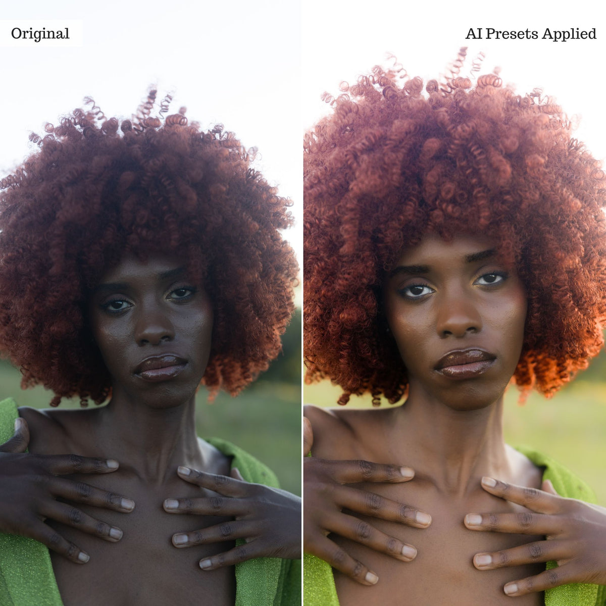 Beauty, Body, and Skin Artificial Intelligence (AI) Retouch Toolkit Lightroom Presets – Desktop