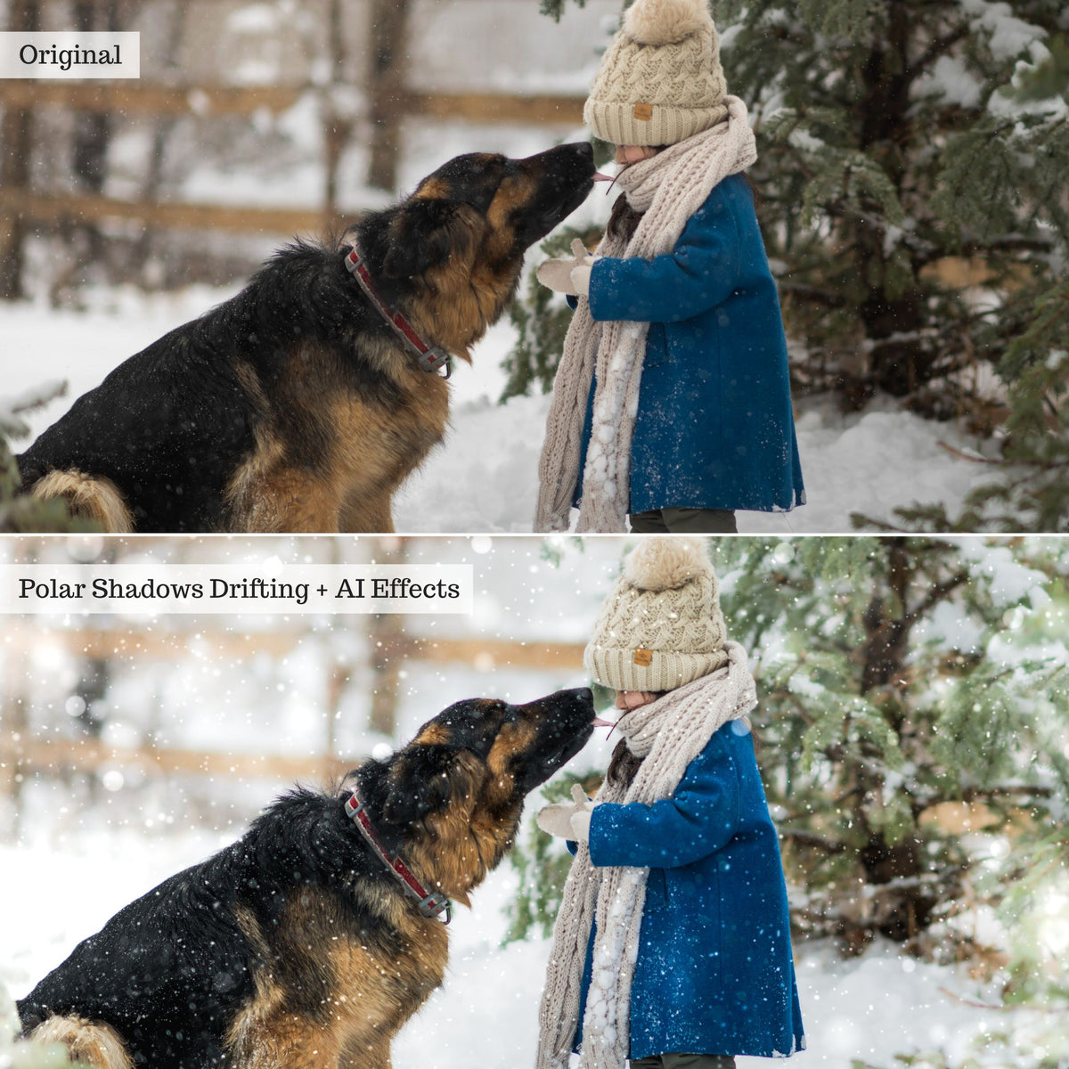 Snow Days Winter Lightroom Presets &amp; AI Tools – Desktop &amp; Mobile