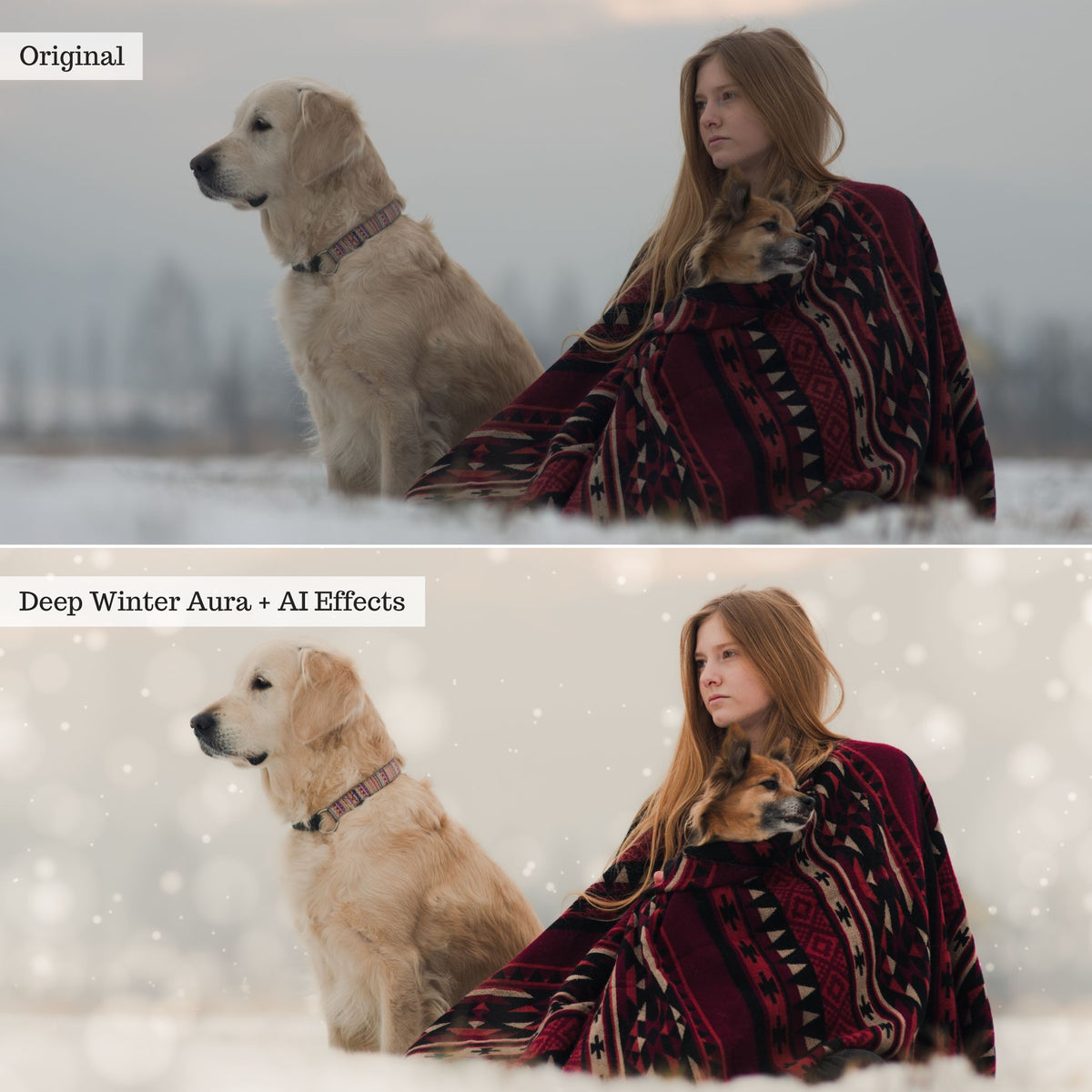 Snow Days Winter Lightroom Presets &amp; AI Tools – Desktop &amp; Mobile