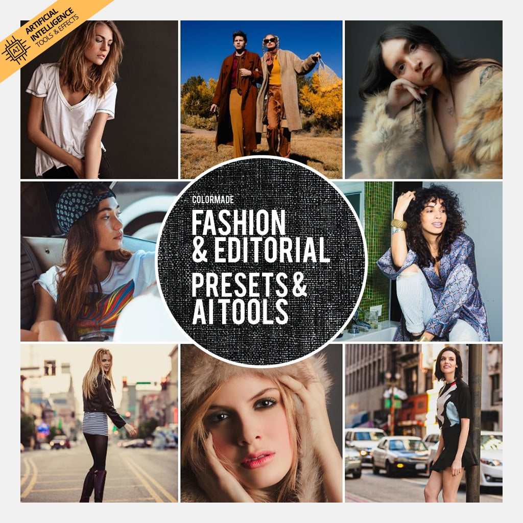 Fashion &amp; Editorial Lightroom Presets for Mobile &amp; Desktop