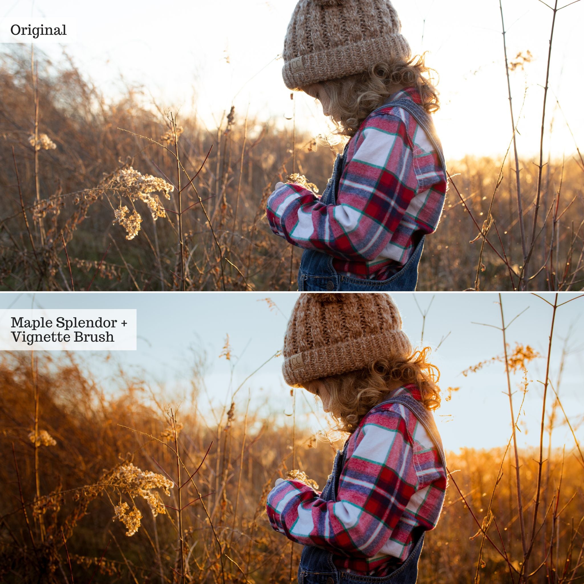 LUXE, Signature Touch of Tweed Autumn Lightroom Presets